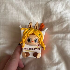 LABUBU: Cute Monster Figurine with Noodles